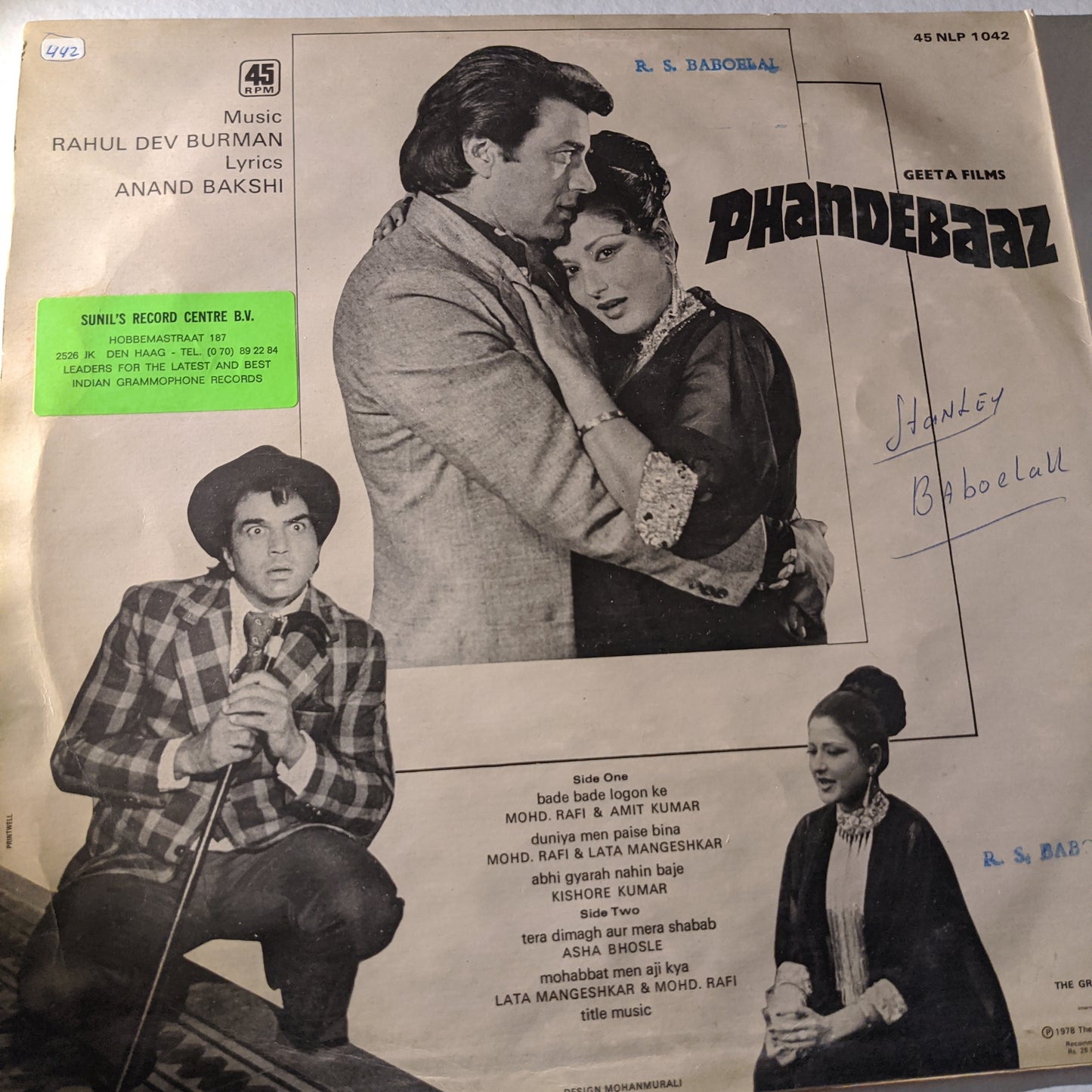 Phandebaaz - R D Burman superhit in near mint condition