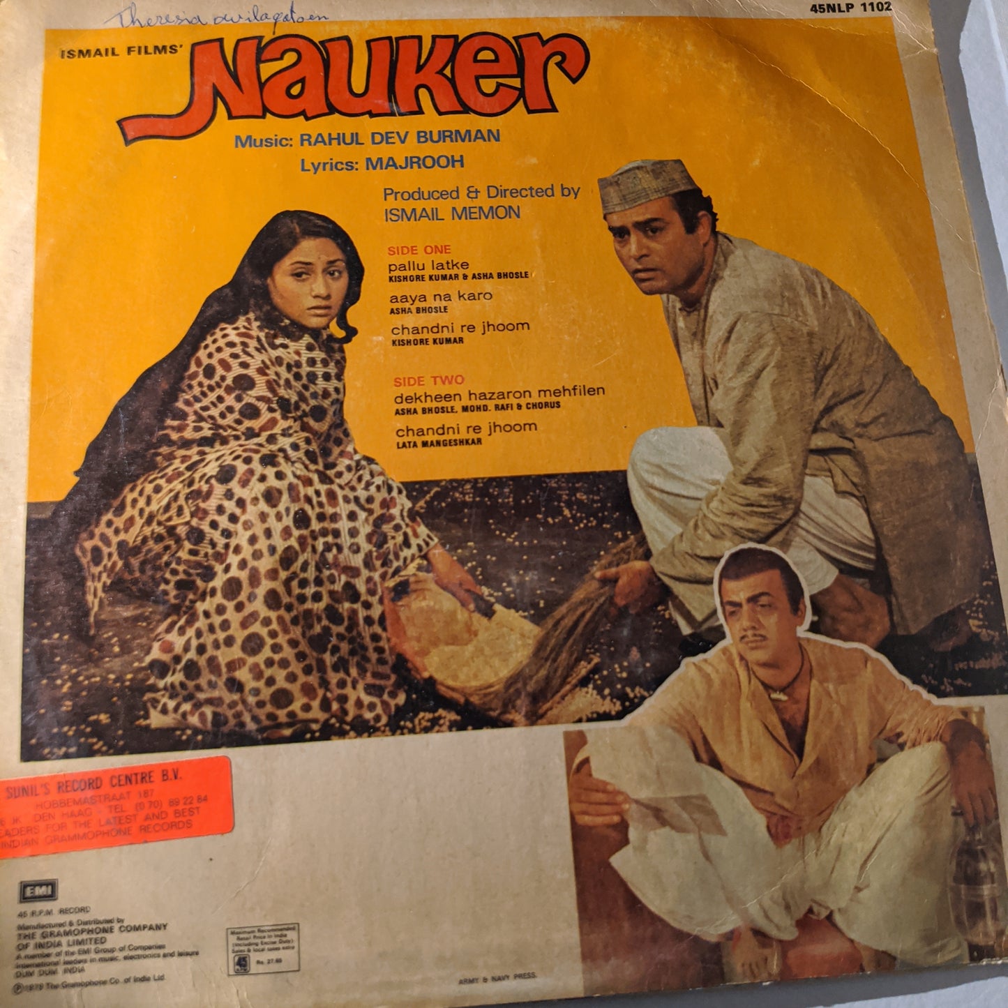 Nauker - R D Burman superhit Rare album in excellent