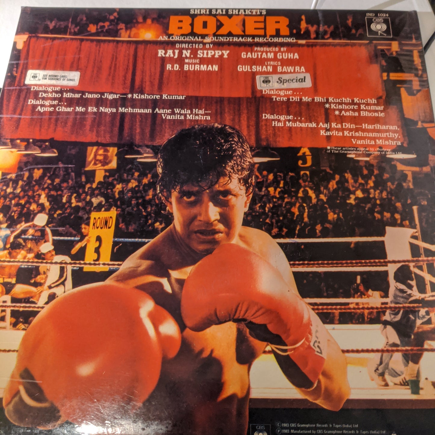 BOXER - R D Burman Record in near mint condition