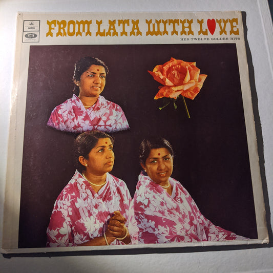Lata Mangeshkar - From Lata with Love 12 Golden hits - in VG+