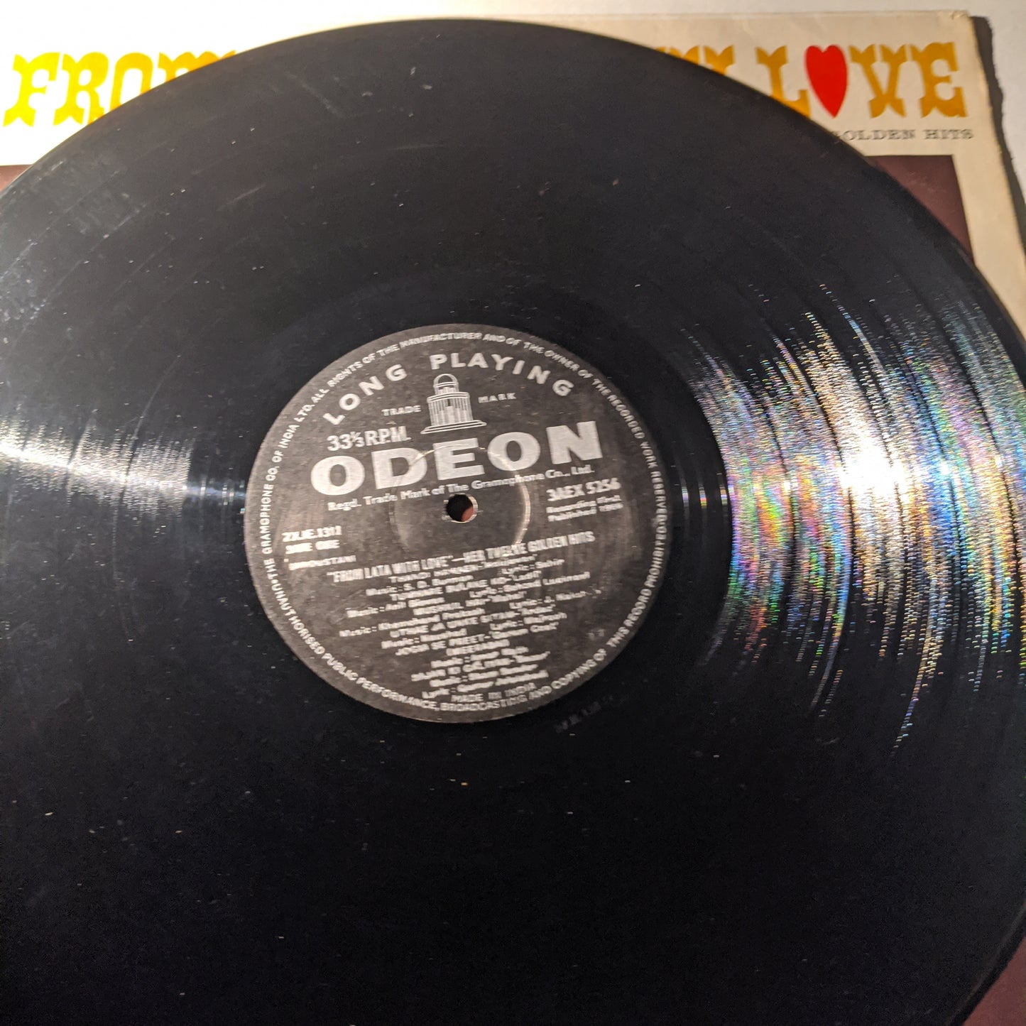 Lata Mangeshkar - From Lata with Love 12 Golden hits - in VG+