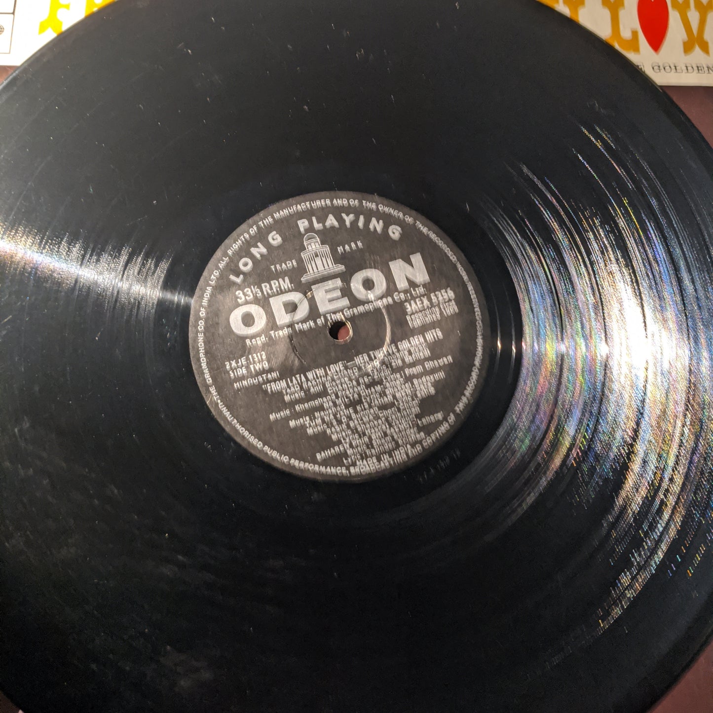 Lata Mangeshkar - From Lata with Love 12 Golden hits - in VG+