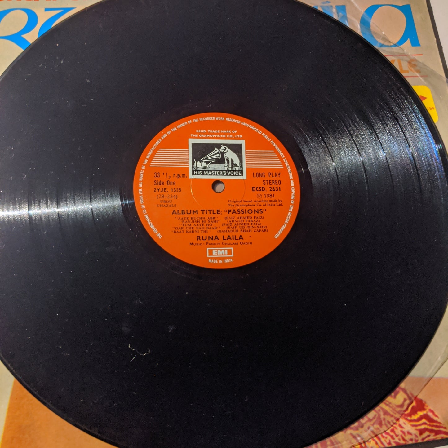 Great Ghazals - Runa Laila Style in Near Mint