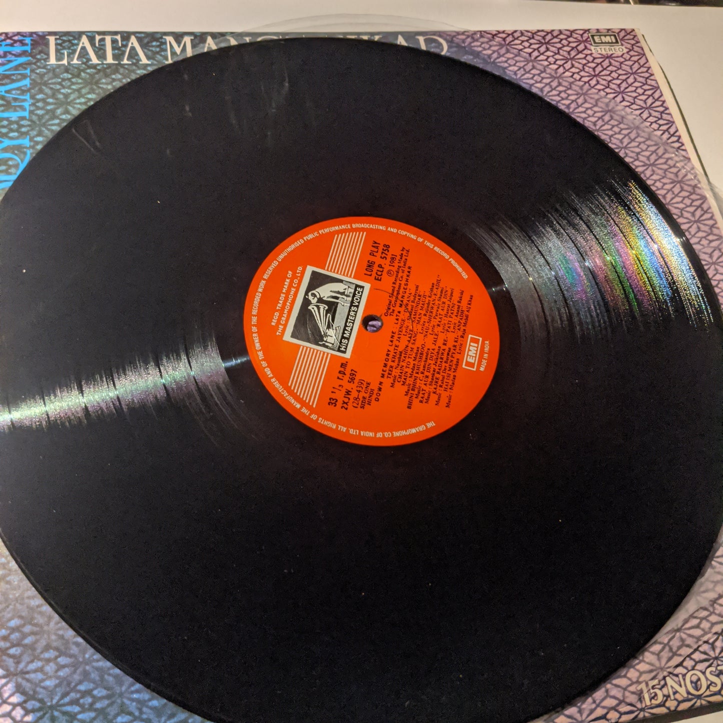 Lata Mangeshkar - Down Memory lane Mint record (Unplayed )