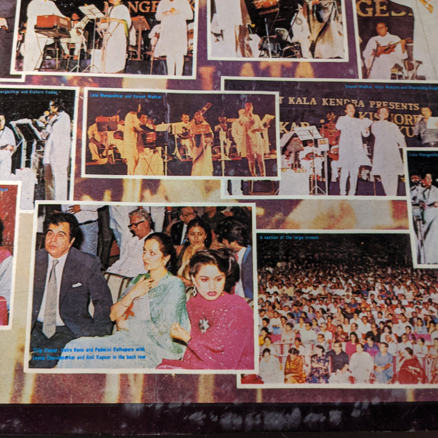 Lata Mangeshkar - Kishore Kumar, Nitin Mukesh, Shailendra Singh & Suresh Wadkar - A Live Concert Organised By Sangit Kala Kendra ("A Musical Offering" To Baba Amte's Anandwan) condition Near mint Pristine Well preserved