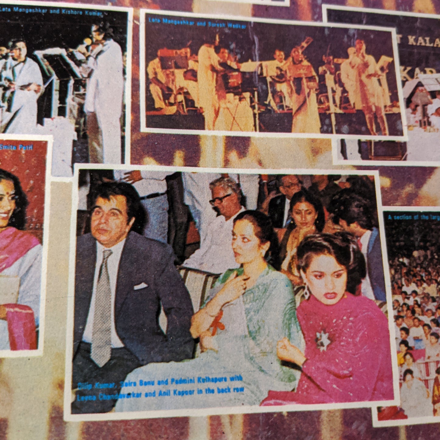 Lata Mangeshkar - Kishore Kumar, Nitin Mukesh, Shailendra Singh & Suresh Wadkar - A Live Concert Organised By Sangit Kala Kendra ("A Musical Offering" To Baba Amte's Anandwan) condition Near mint Pristine Well preserved