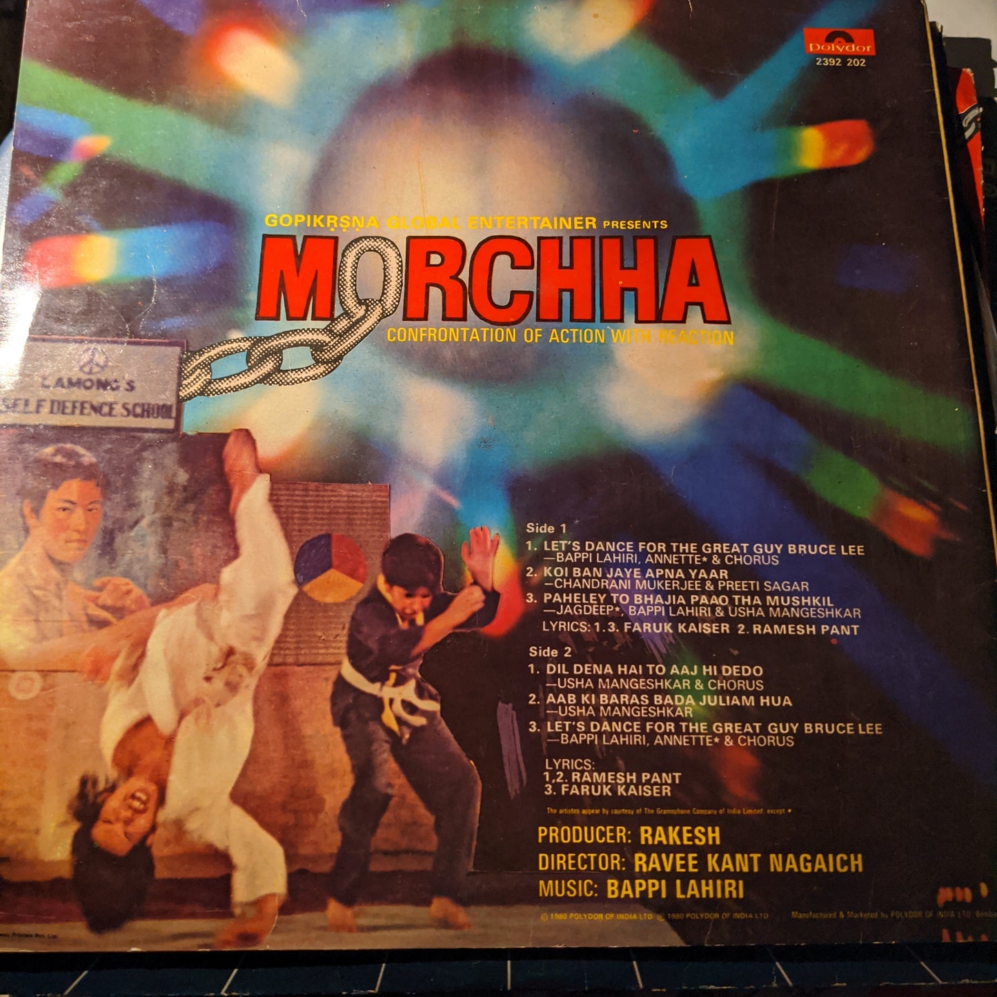 Morcha - Music by Bappi Lahiri superhit in excellent condition