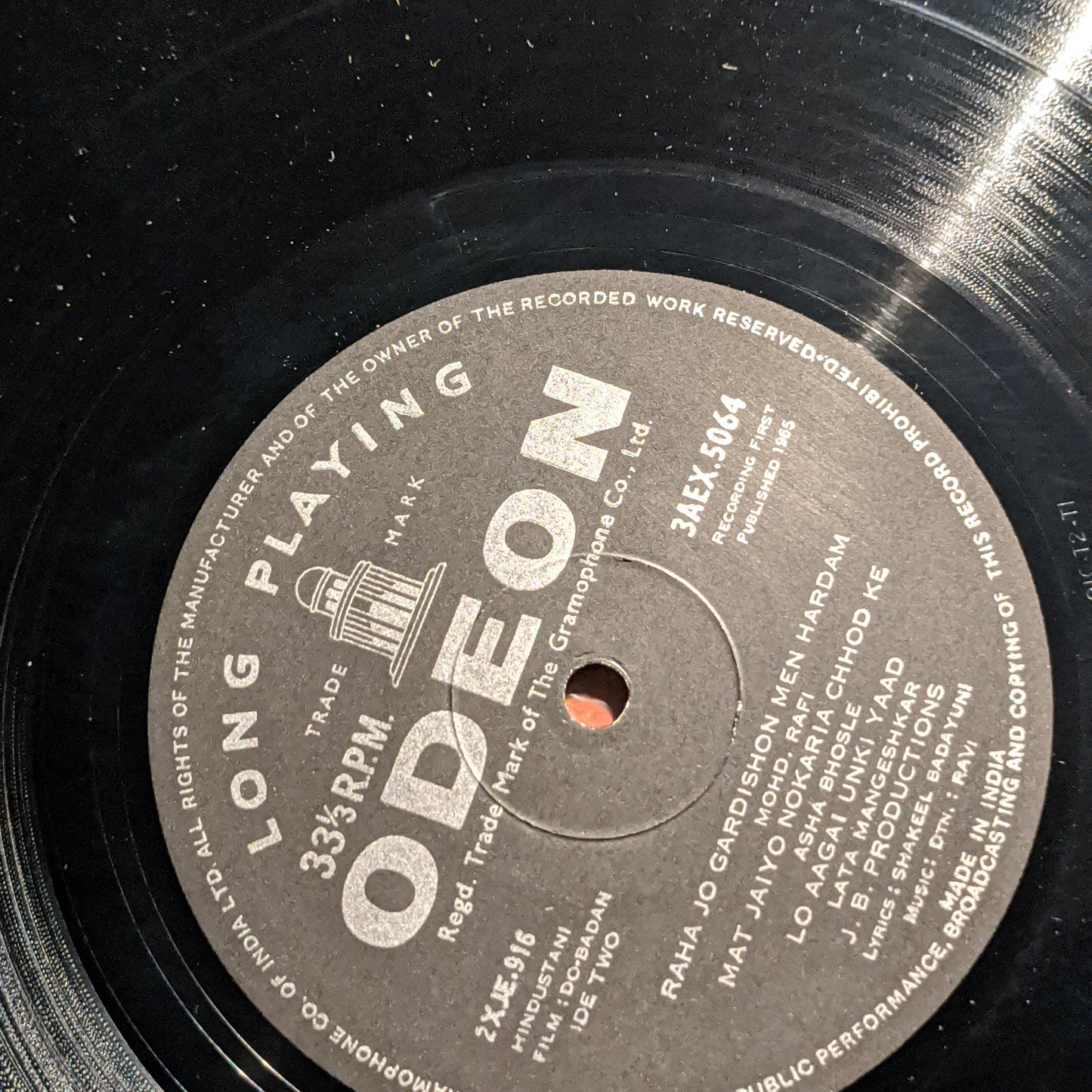 Do Badan -Ravi Superhit and Rafi in excellent condition