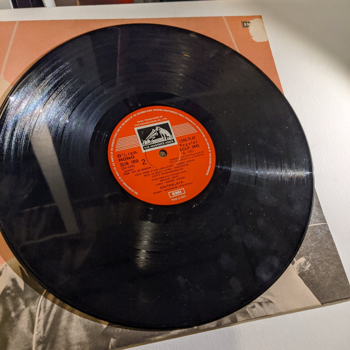 DIL EK MANDIR - Music by Shankar jaikishan in Near Mint