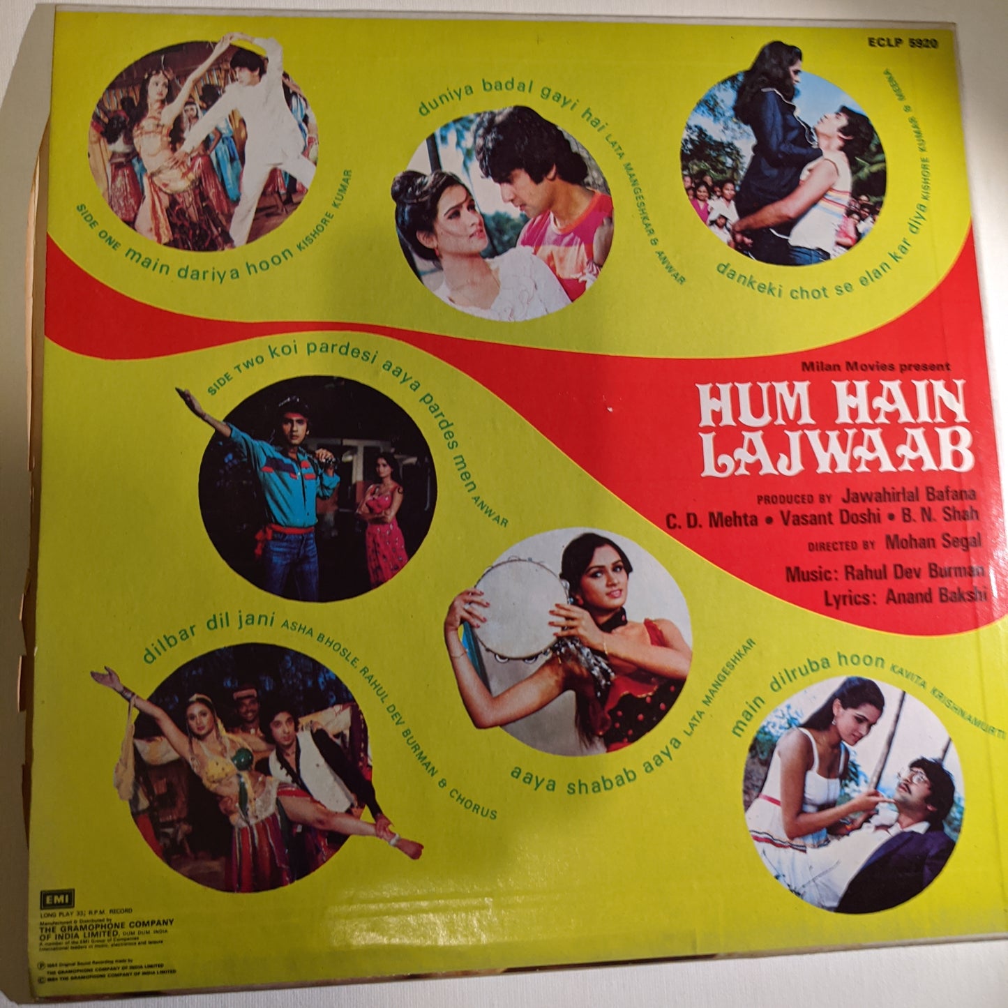 Hum Hai Lajwaab - R D Burman superhit in Near Mint