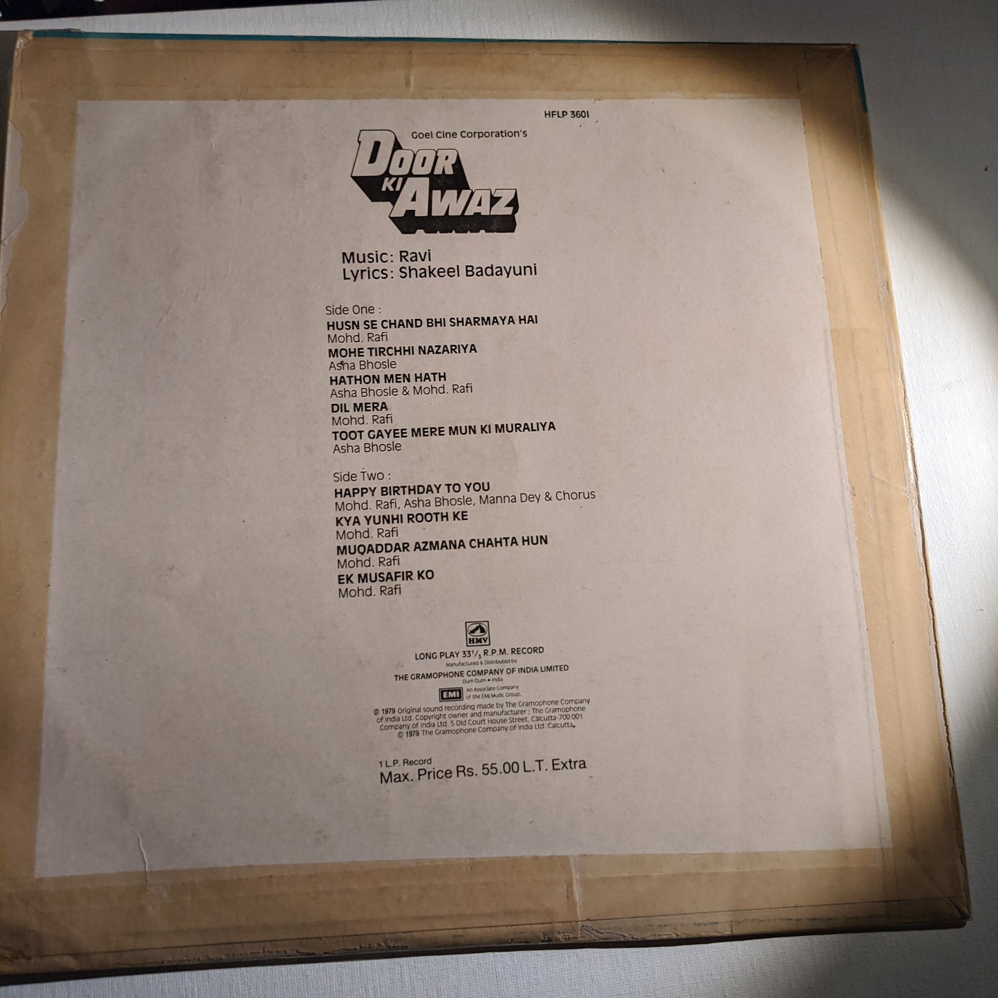 Door ki Awaz - Ravi and Mohd Rafi superhits in Excellent condition