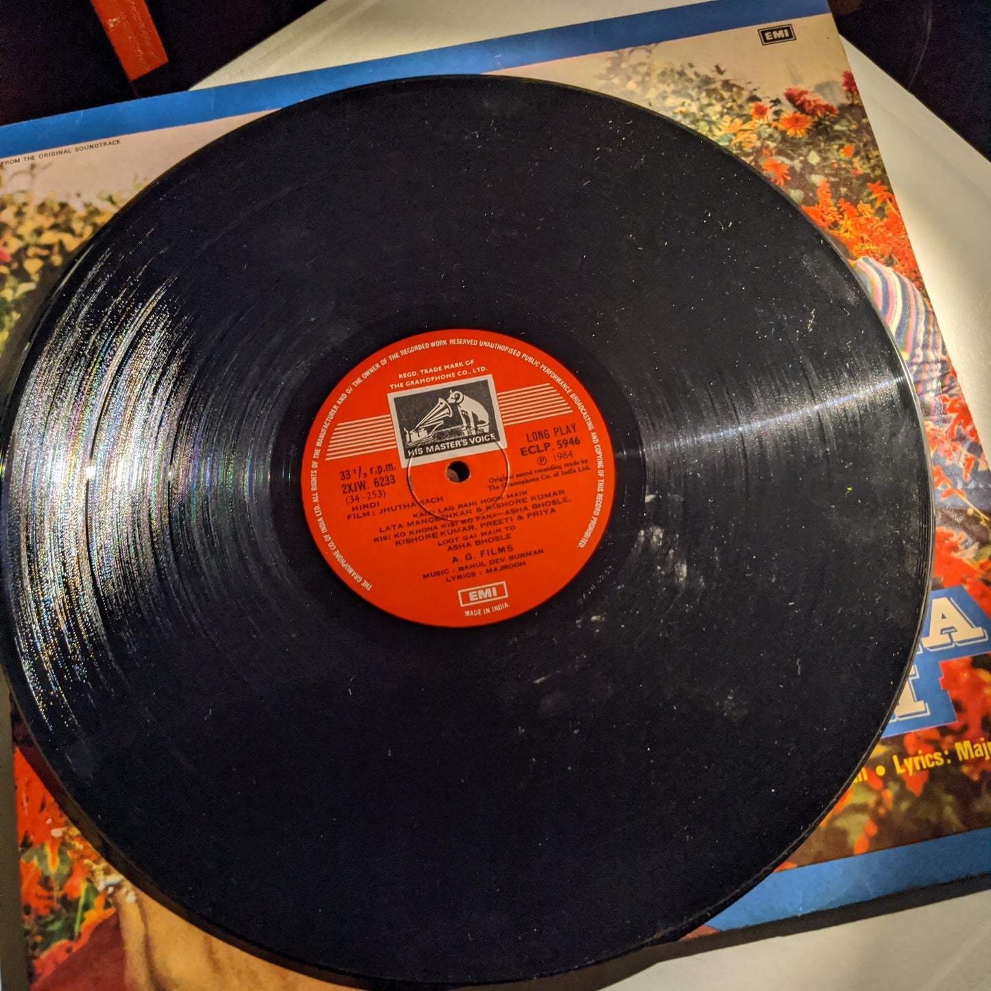 Jhutha Sach R D Burman and Majrooh superhit in near mint condition
