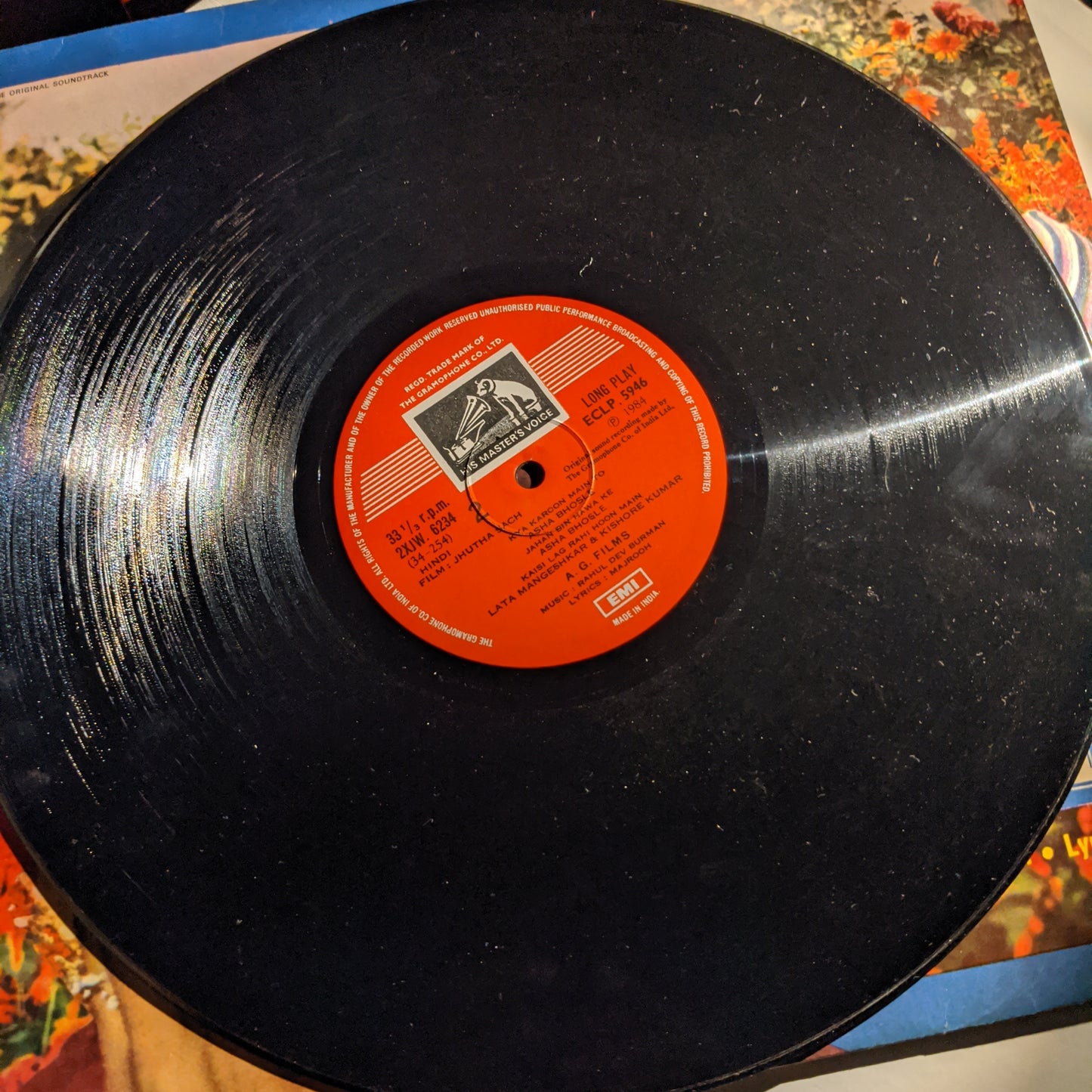 Jhutha Sach R D Burman and Majrooh superhit in near mint condition