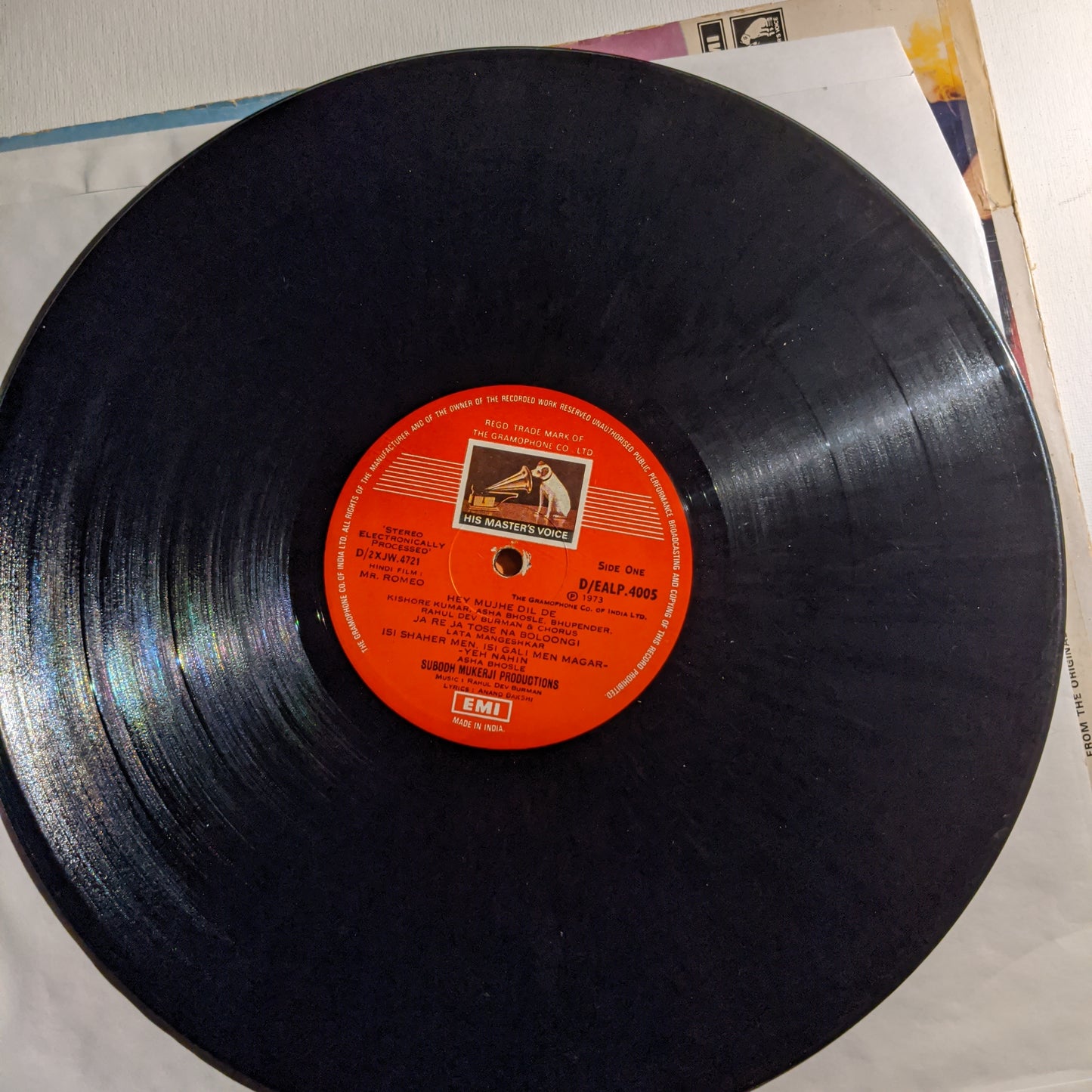 Mr. Romeo - R D Burman rare slbum 1st heacy HMV pressing in Excellent condition