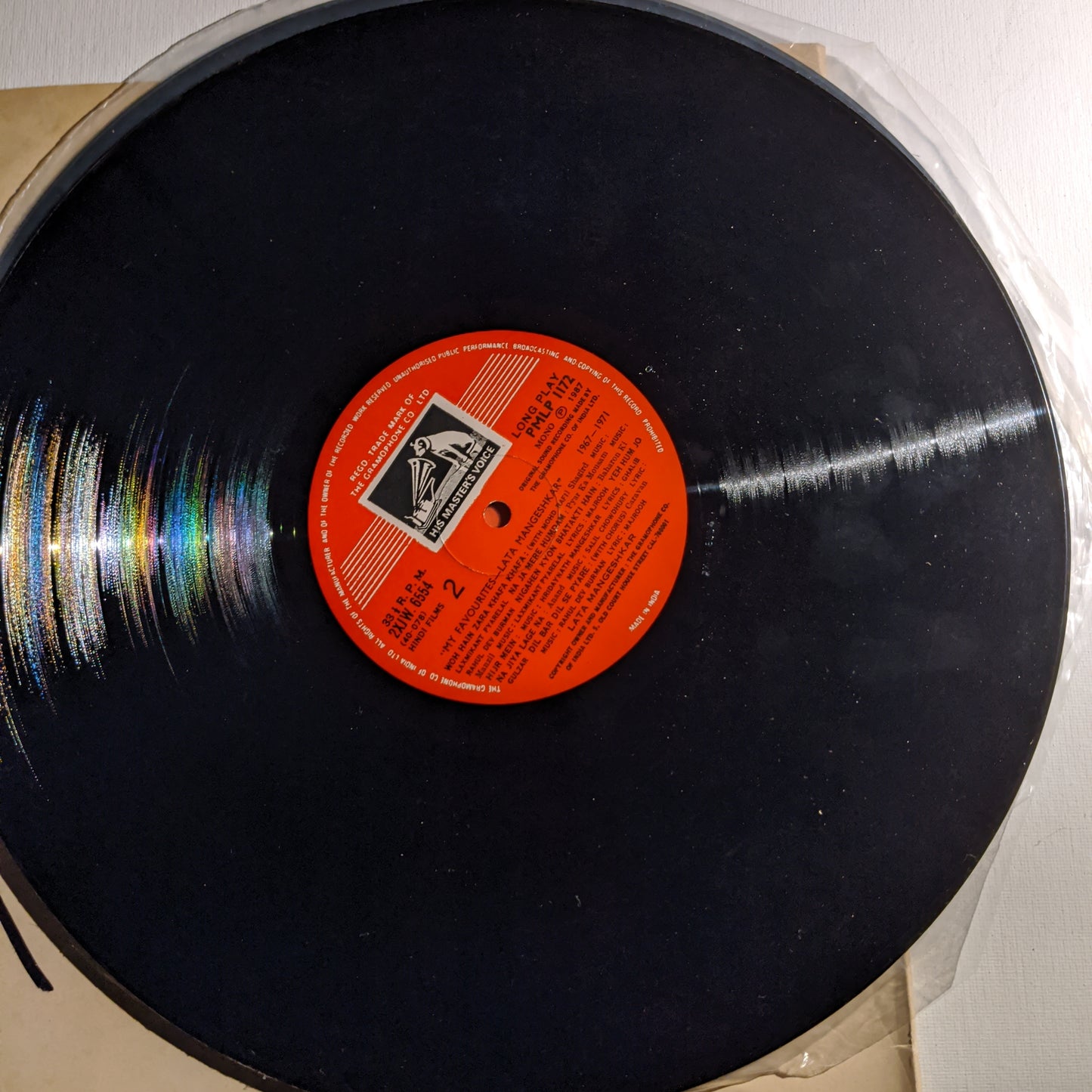 Lata Mangeshkar - My Favourites Vol 1 near Mint. 2 LP set .