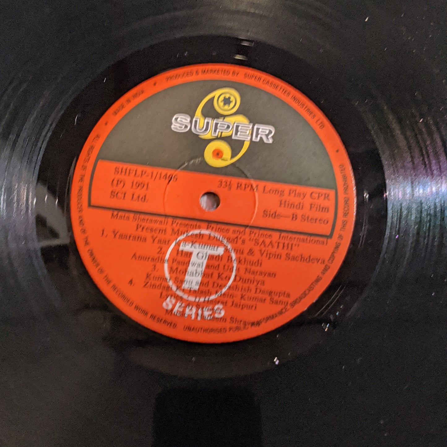 SAATHI - Nadeem Shravan - Superhit in unplayed MINT