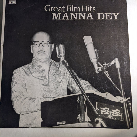 Great Film Hits of Manna Dey in Near mint