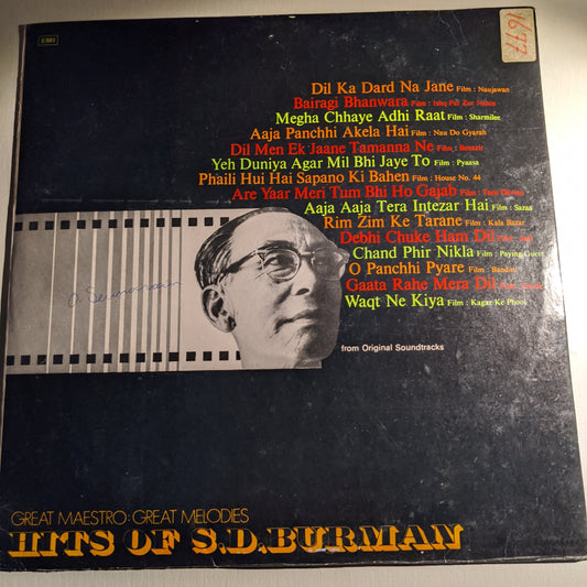 S D Burman -hits in Near Mint