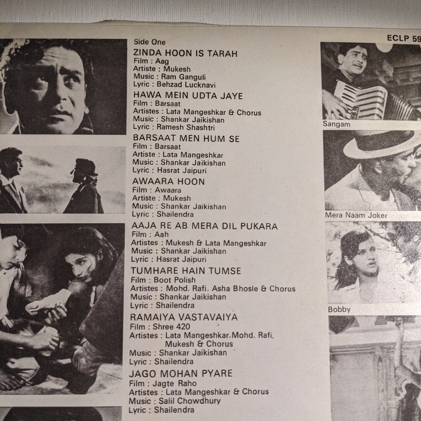 Raj Kapoor (60th. Birthday Commemorative Album) in Unplayed Mint