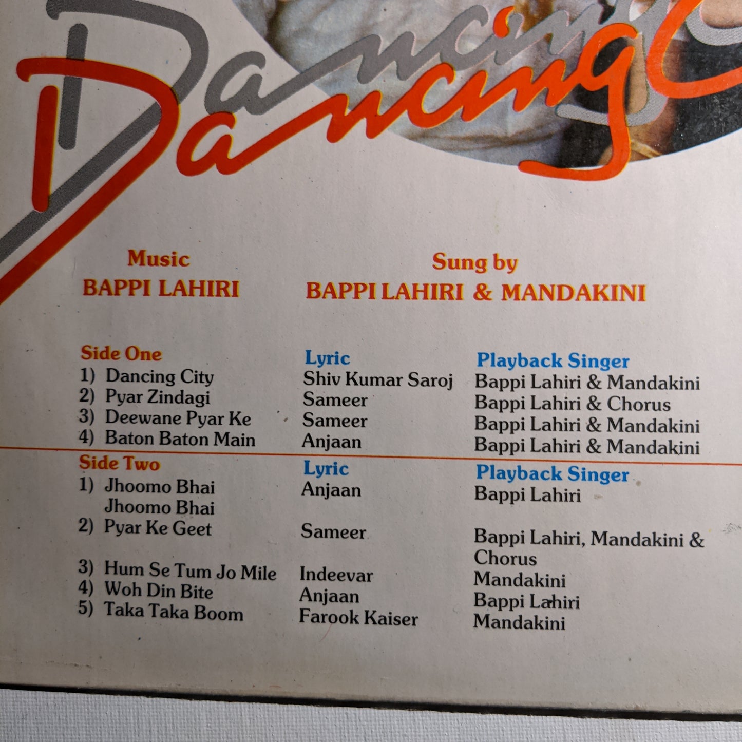 Bappi Lahiri - Dancing City in excellent