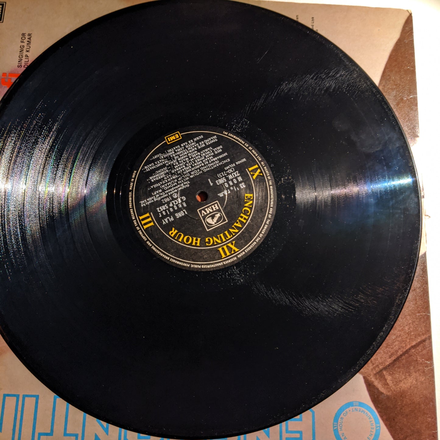 Mohammed Rafi - enchanting hour - singing for Dilip Kumar in VG+ condition