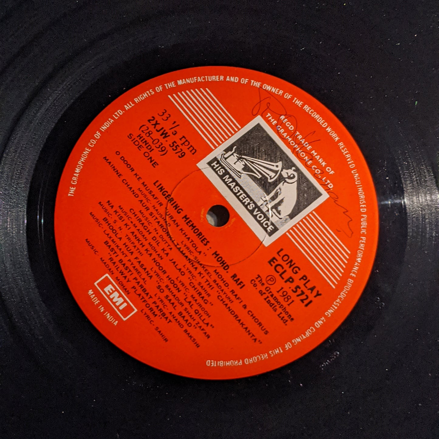 Mohammed Rafi - Lingering memories - great collection in VG+ condition