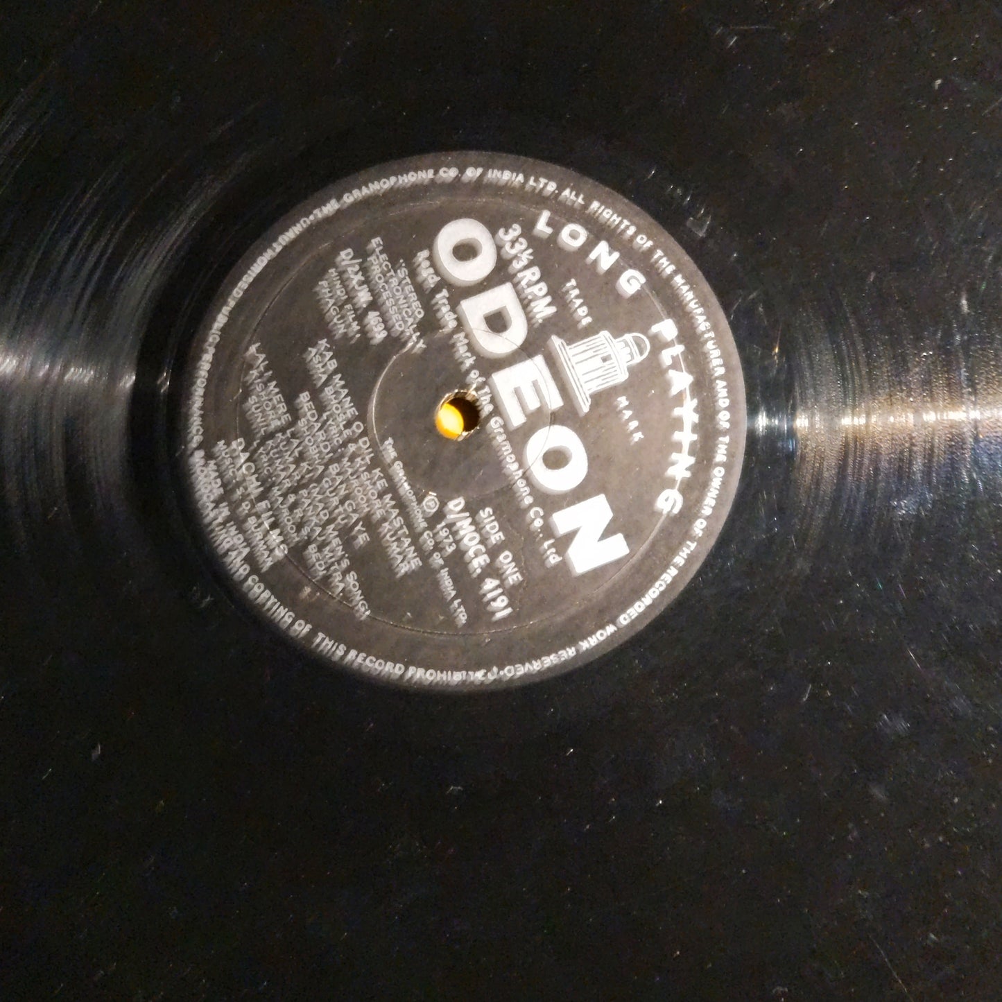 PHAGUN - Rare 1st ed. Odeon double-ring S D Burman in excellent