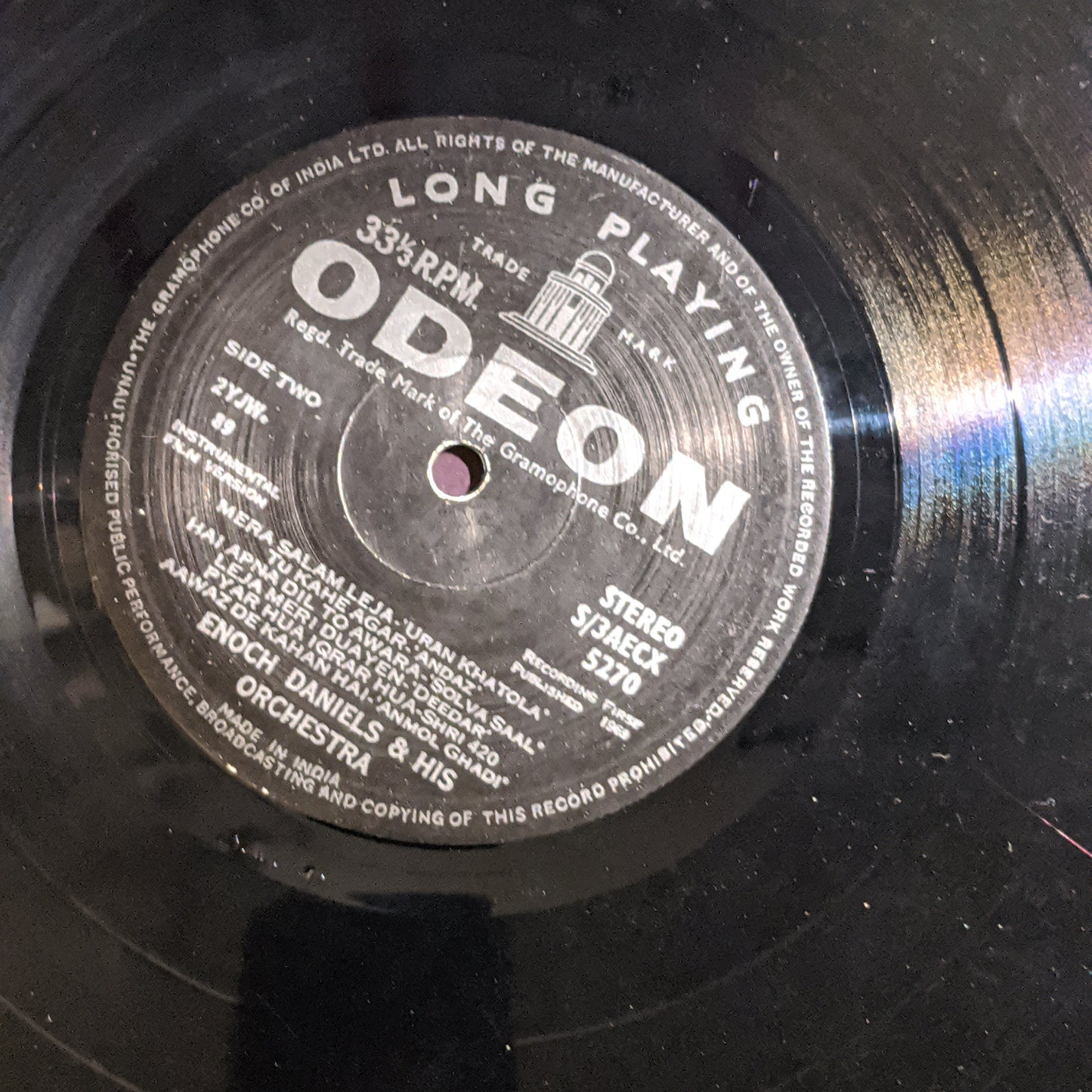 Enoch Daniels And His Orchestra - Vintage Wine in Excellent