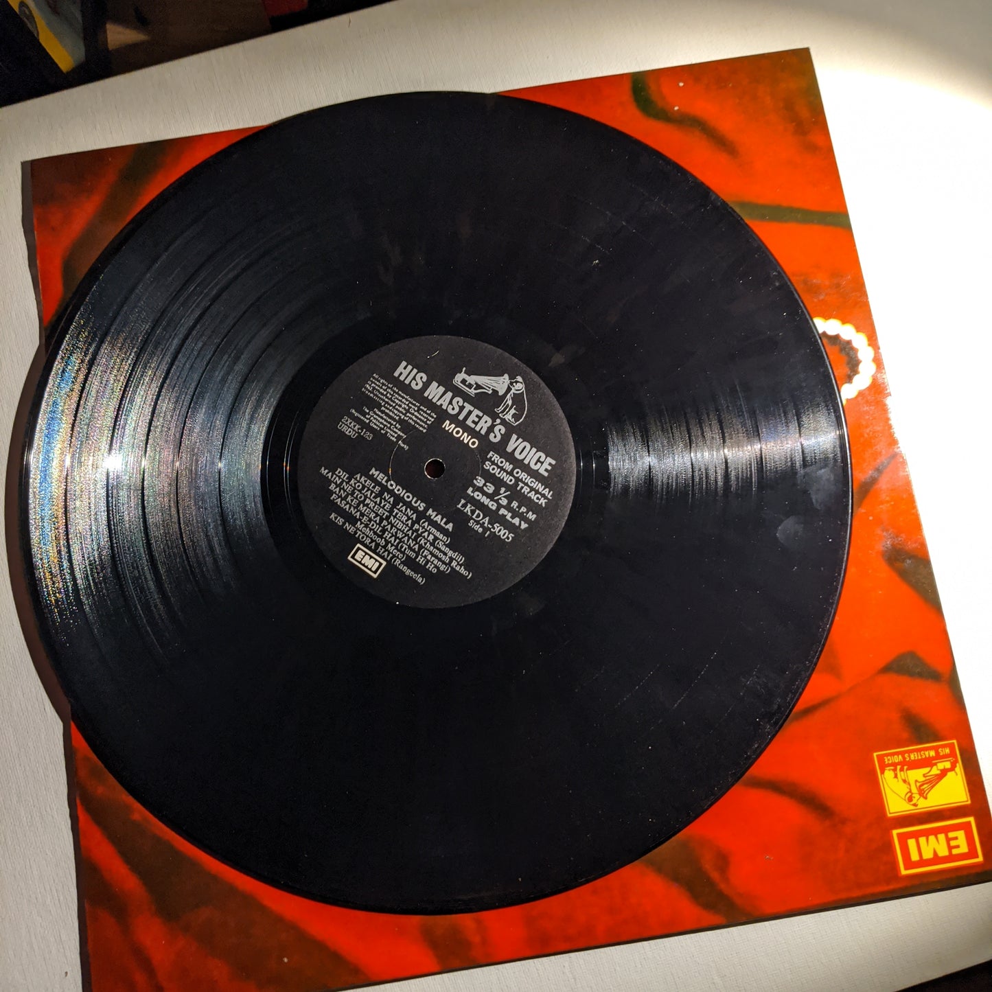 MELODIOUS MALA AHMED and ASHRAF FUNK PSYCH Pakistan LP Original soundtrack in Excellent condition