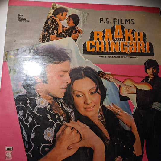 Raakh Aur Chingari - Music by Ratandeep Hemraj in VG+ condition