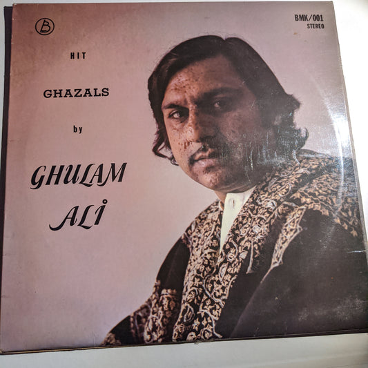 Ghulam Ali Hit Ghazals By Ghulam Ali - record made in UK in VG+