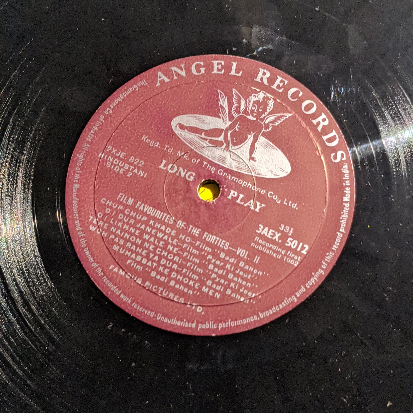 Film Favourites of forties - Vol 2 - 1st angel - Superb recording - Excellent
