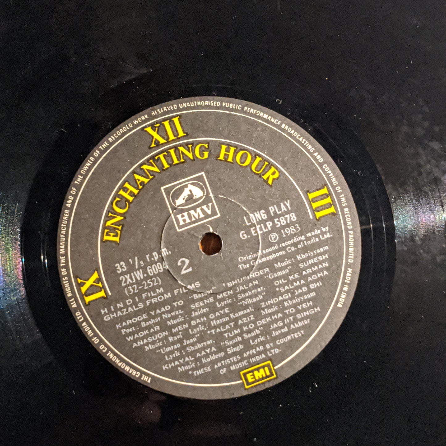 Ghazals from Films - Enchanting hour in Excellent condition