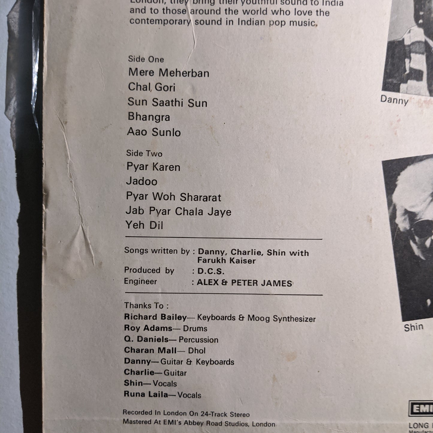 DCS with Runa Laila - in VG+condition