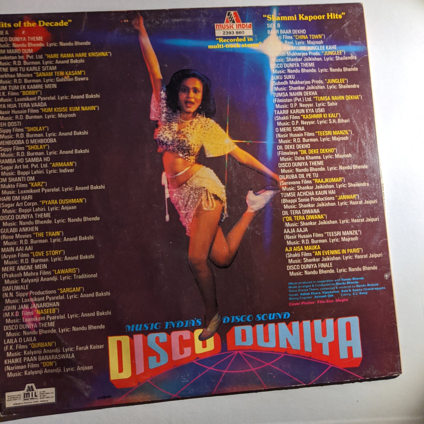 Disco Duniya - 28 non stop disco party numbers in excellent condition