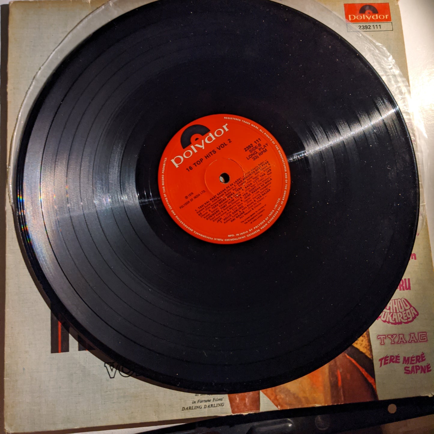 Various Top 16 Hits, Vol. Two in VG+ condition