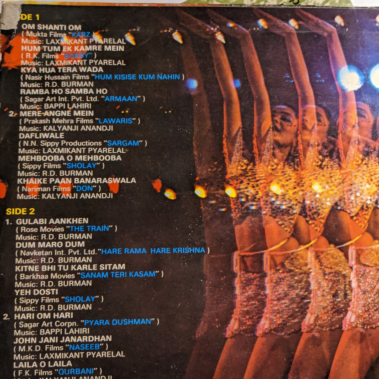 Nandu Bhende Vibrations! Non-Stop Hindi Film Instrumentals - Disco Style!! - VG+ condition