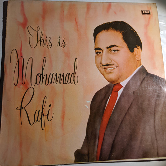 Mohammad Rafi - This is Rafi - geets and Ghazals in near mint condition