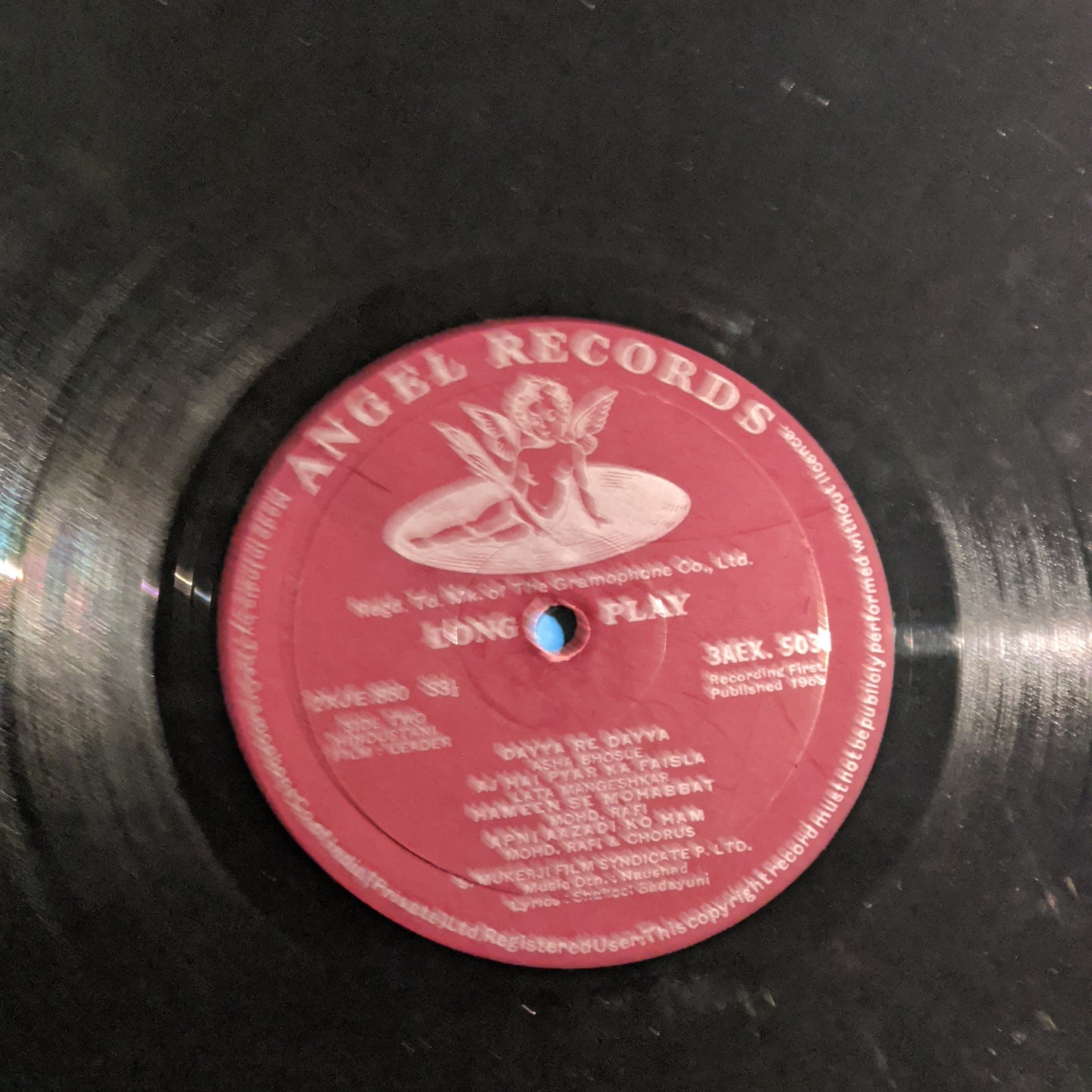 Leader - Music by Naushad - 1st angel Edition in VG+ condition