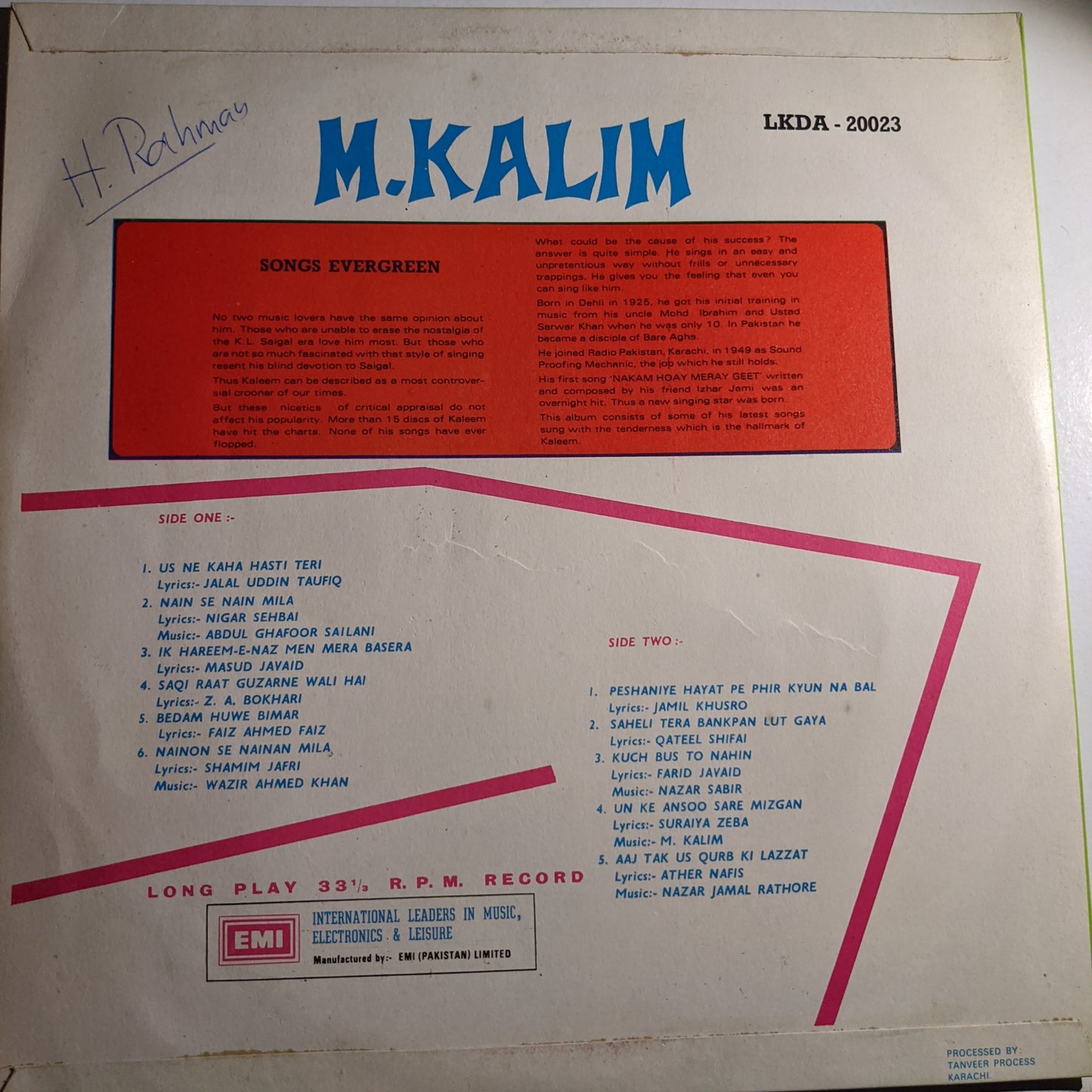 M. Kalim Ghazals & Geet ini excellent
