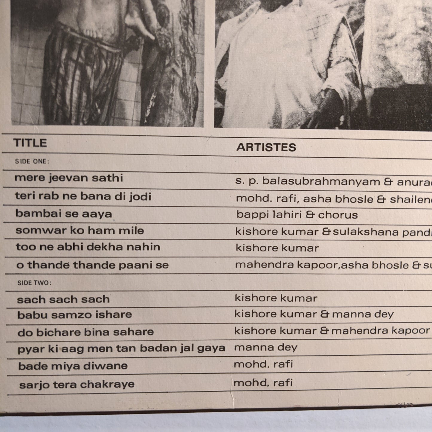 Comedy Songs From Films in excellent ECLP5774 - Various Artists