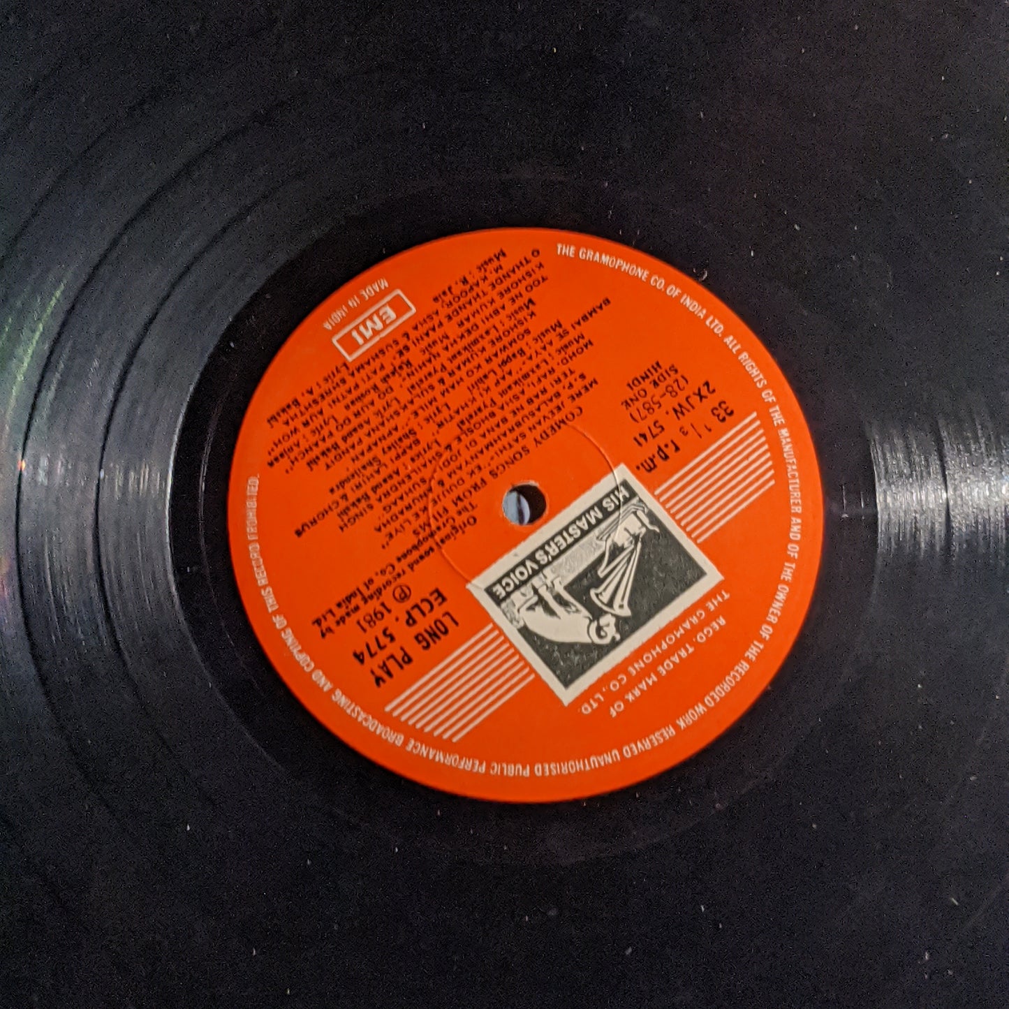 Comedy Songs From Films in excellent ECLP5774 - Various Artists