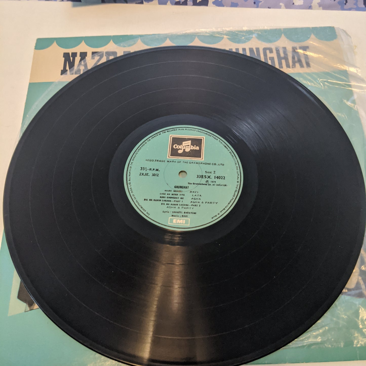 Nazrana + Ghunghat - 2 combos in 1 : Music Ravi - near mint