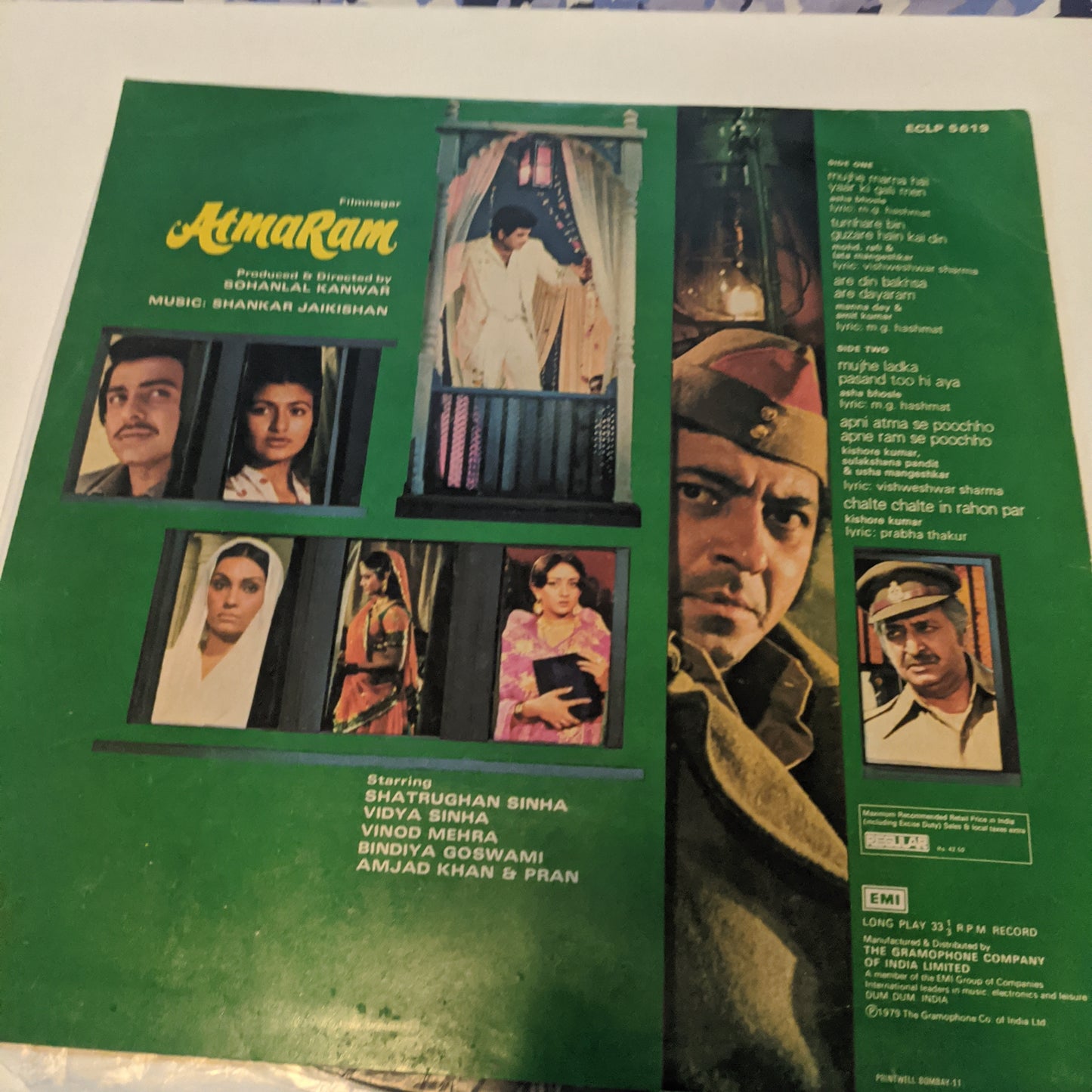 Atmaram - shankar Jaikishan superhit in Excellent condition