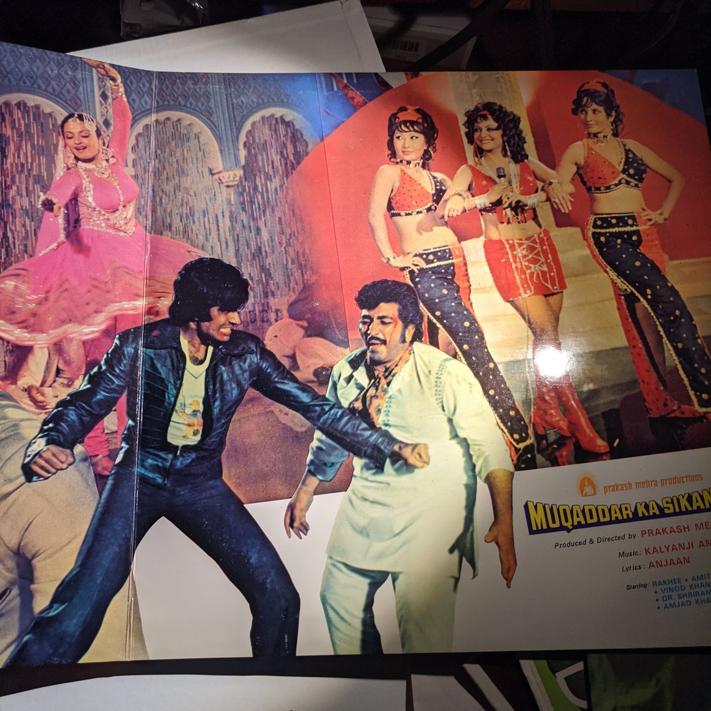 Muqaddar Ka Sikandar - Kalyanji Anandji superhit Psychedelic Funk gatefold in VG+ condition