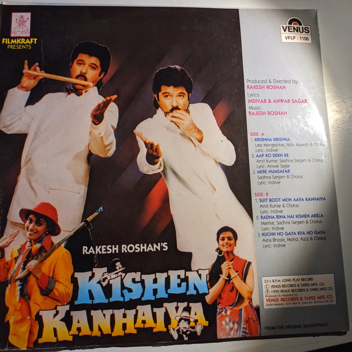 Rajesh Roshan Kishen Kanhaiya - 1st release in Near mint