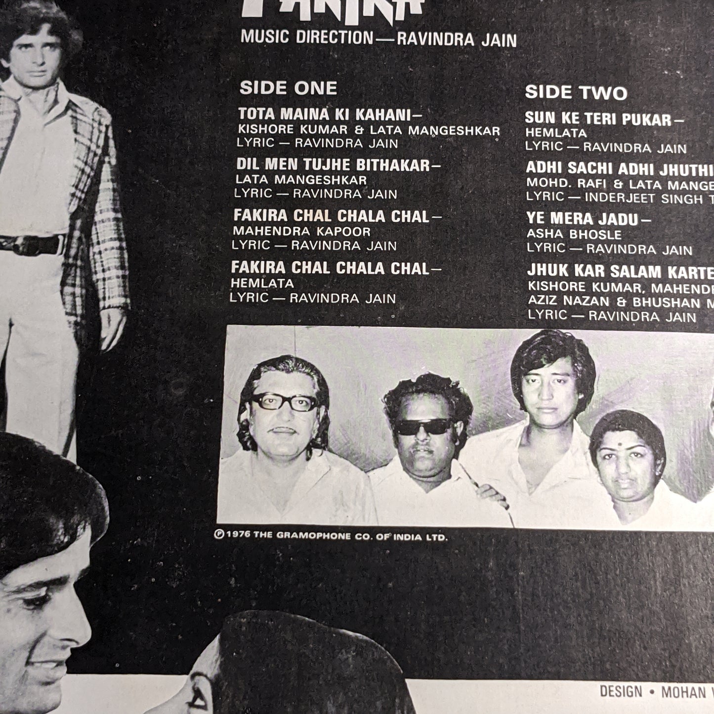 Fakira - Ravindra Jain hit in VG+