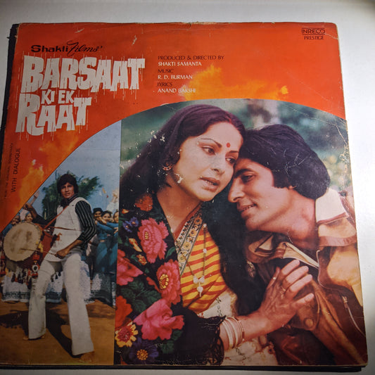 Barsaat ki ek raat - R D Burman Blockbuster in multifold , VG+