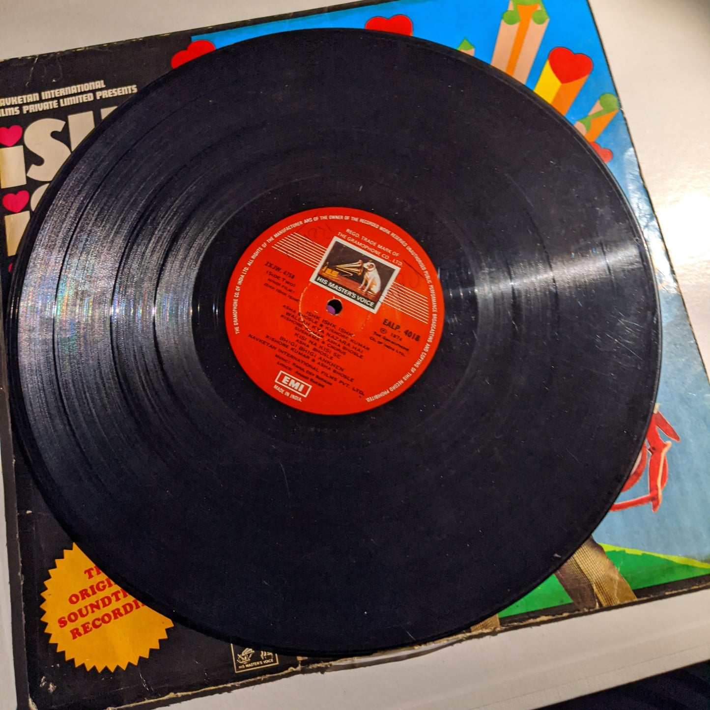 Ishk Ishk Ishk - R D burman superhit in stereo in VG+