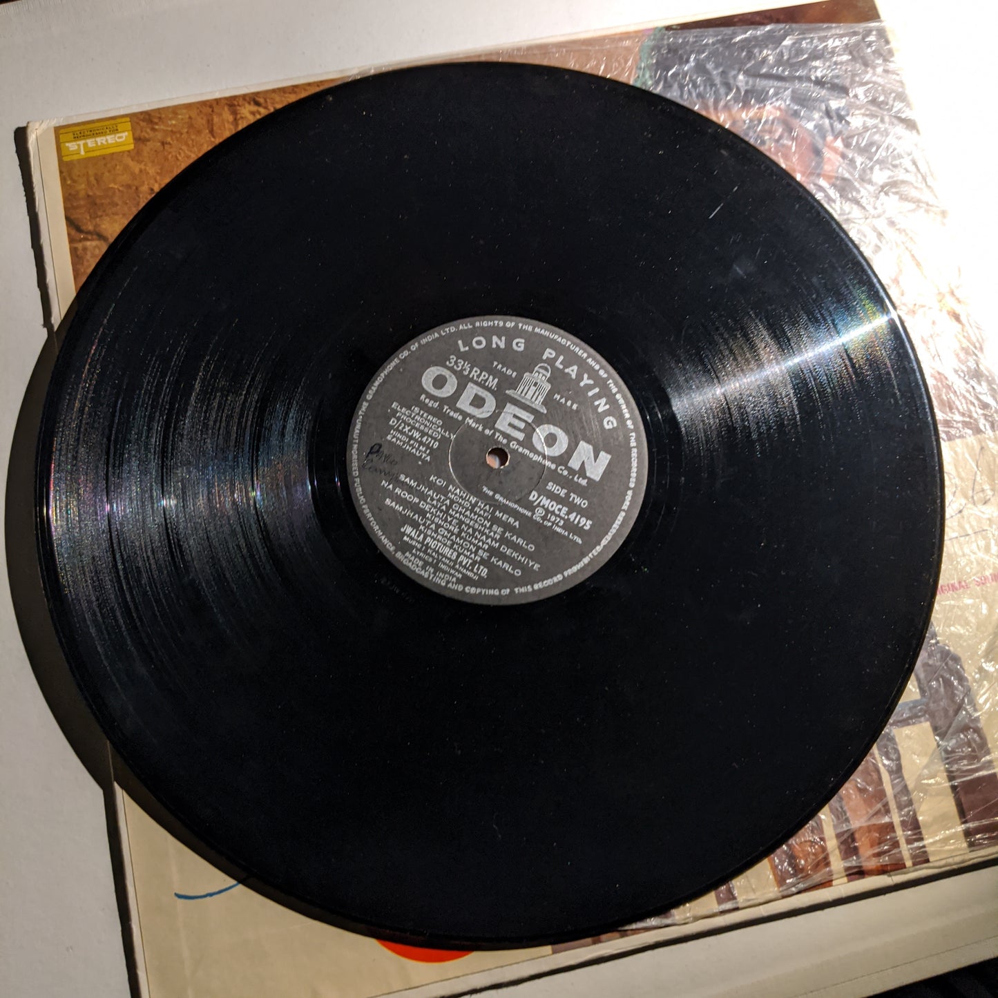 Samjhauta - Odeon - stereo music by Kalyanji Anandji in excellent condition